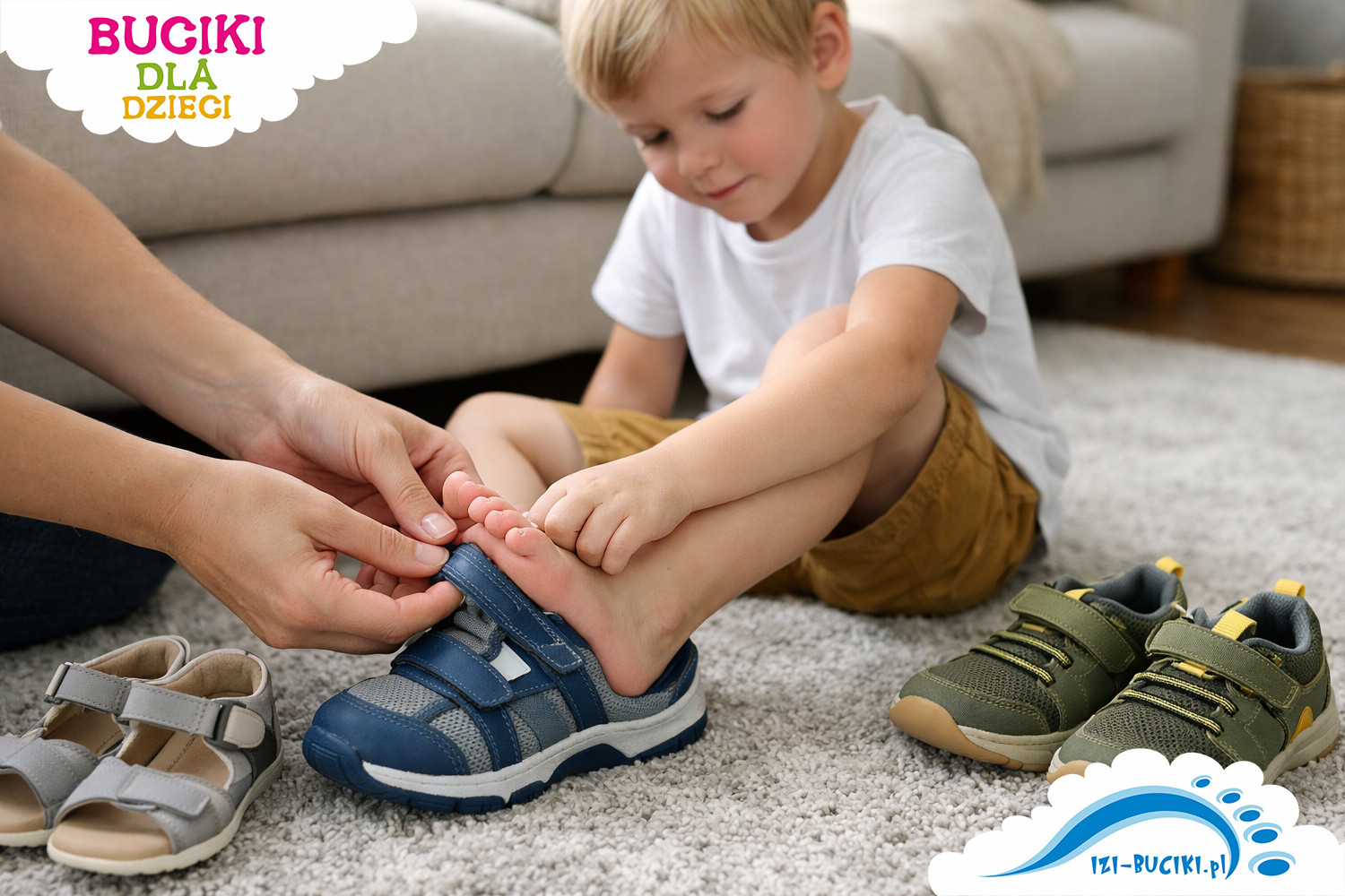 Wysokie podbicie u dziecka – jakie buty wybrać, by nie uciskały?