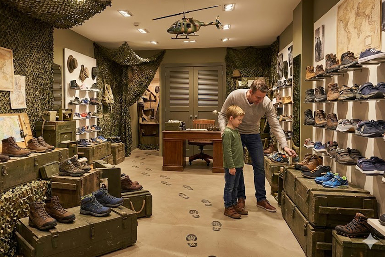 Sklep z bucikami dla chłopców - misja do zadań specjalnych. 