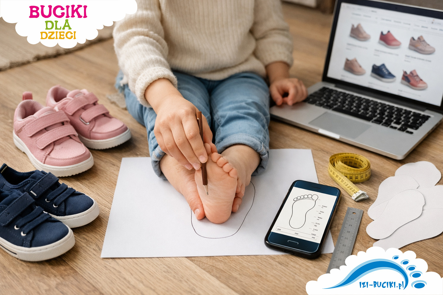 Jak dobrać rozmiar bucików dla dziecka?