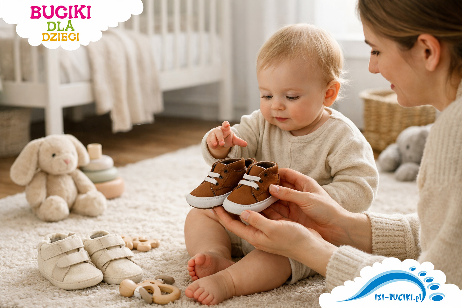 Kiedy kupić pierwsze buty dla dziecka? Nie spiesz się!